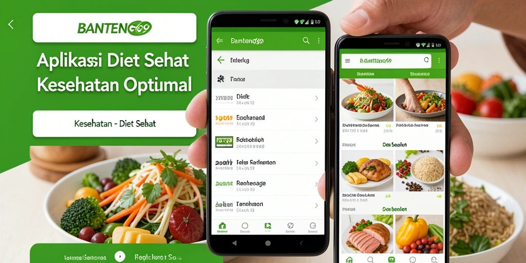 Antarmuka modern BANTENG69 untuk Diet Sehat.