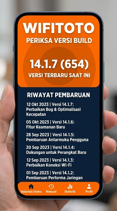 Riwayat Versi wifitoto untuk Pengguna Android